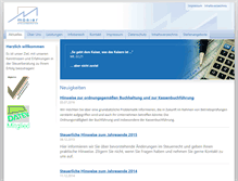 Tablet Screenshot of moessler-stb.de